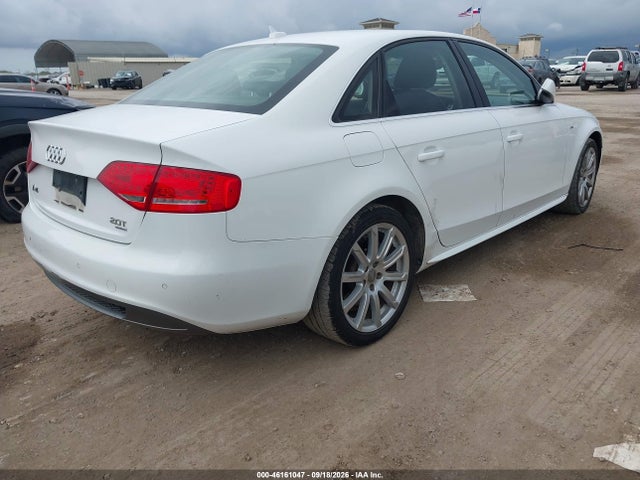 2012 Audi A4 2.0t Premium მანქანა იყიდება აუქციონზე, vin: WAUFFAFL7CN012344, აუქციონის ნომერი: 46161047