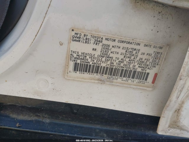 Auction sale of the 1998 Toyota Rav4, vin: JT3HP10V8W7091362, lot number: 46161092