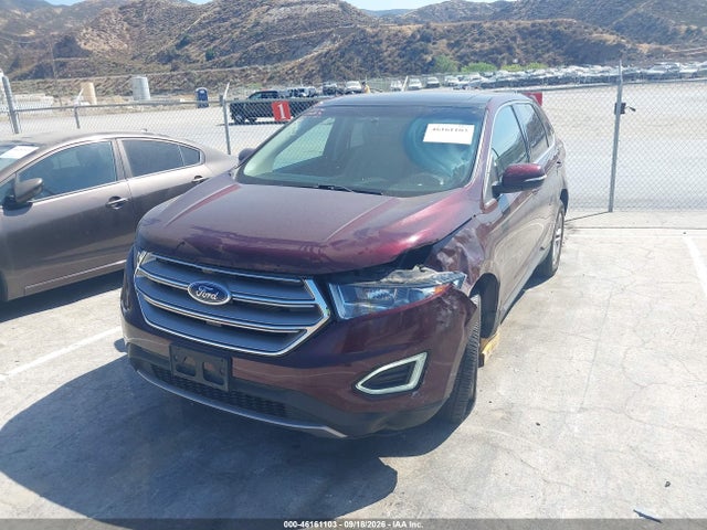 46161103 :رقم المزاد ، 2FMPK3J83JBB73344 vin ، 2018 Ford Edge Sel مزاد بيع