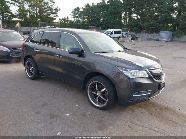 2016 Acura Mdx Acurawatch Plus Package მანქანა იყიდება აუქციონზე, vin: 5FRYD4H29GB043184, აუქციონის ნომერი: 46161129