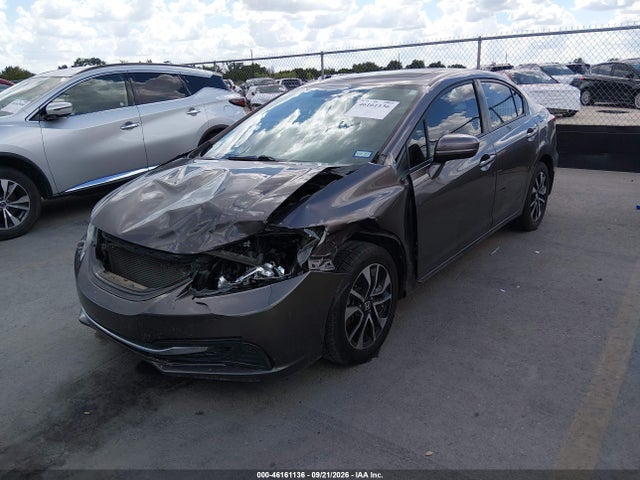 Продажа на аукционе авто 2015 Honda Civic Ex, vin: 19XFB2F82FE101182, номер лота: 46161136