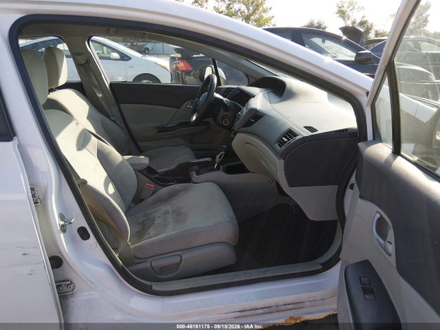 46161175 :رقم المزاد ، 2HGFB2F58CH335298 vin ، 2012 Honda Civic Lx مزاد بيع