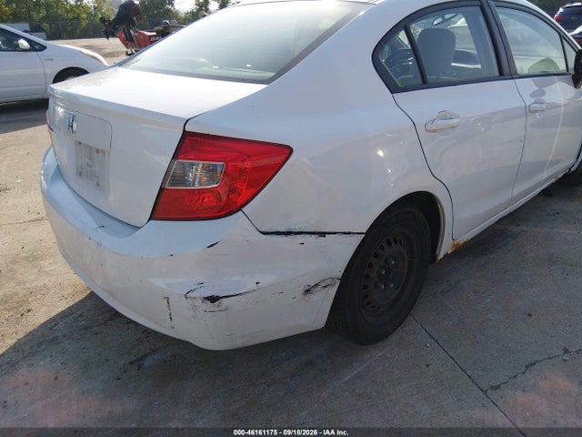 46161175 :رقم المزاد ، 2HGFB2F58CH335298 vin ، 2012 Honda Civic Lx مزاد بيع