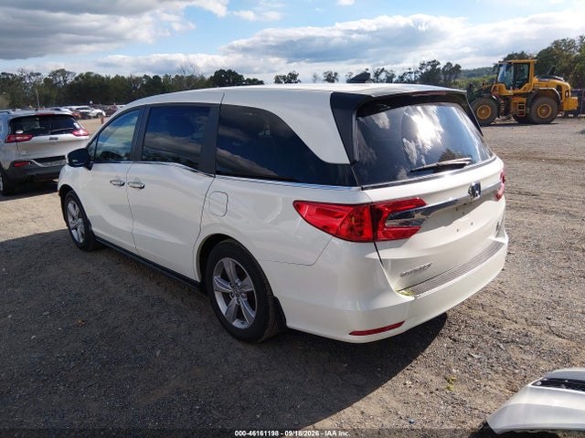 2019 Honda Odyssey Ex-l მანქანა იყიდება აუქციონზე, vin: 5FNRL6H74KB115689, აუქციონის ნომერი: 46161198