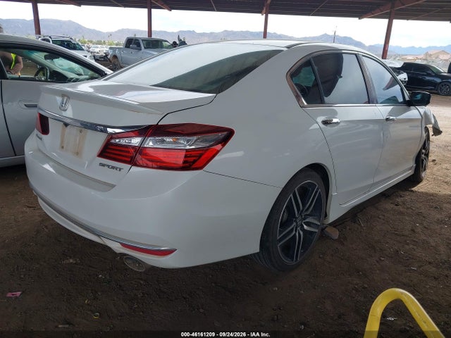 Продажа на аукционе авто 2016 Honda Accord Sport, vin: 1HGCR2F5XGA167117, номер лота: 46161209