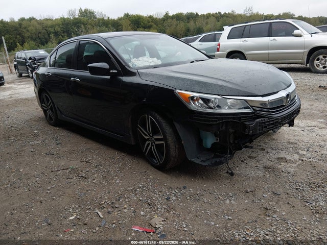 46161248 :رقم المزاد ، 1HGCR2F59GA117017 vin ، 2016 Honda Accord Sport مزاد بيع