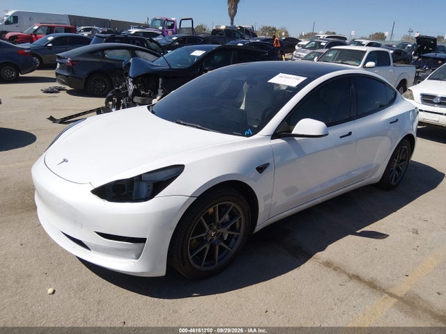 46161250 :رقم المزاد ، 5YJ3E1EA2NF374673 vin ، 2022 Tesla Model 3 Rear-wheel Drive مزاد بيع