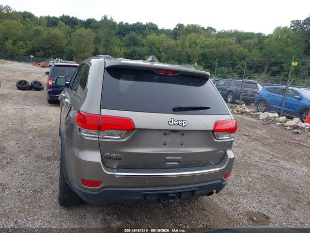 2016 Jeep Grand Cherokee Limited მანქანა იყიდება აუქციონზე, vin: 1C4RJFBG7GC462985, აუქციონის ნომერი: 46161319