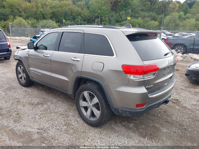 2016 Jeep Grand Cherokee Limited მანქანა იყიდება აუქციონზე, vin: 1C4RJFBG7GC462985, აუქციონის ნომერი: 46161319