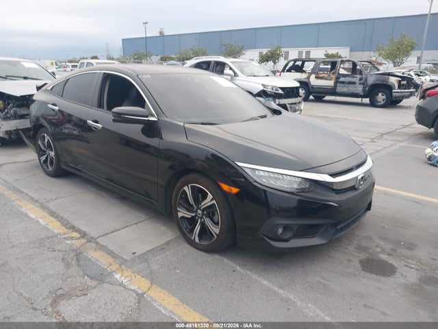2017 Honda Civic Touring მანქანა იყიდება აუქციონზე, vin: 19XFC1F93HE202492, აუქციონის ნომერი: 46161330