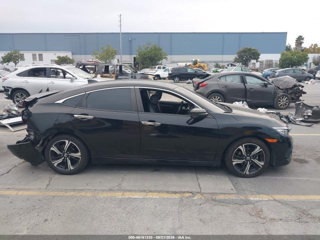 46161330 :رقم المزاد ، 19XFC1F93HE202492 vin ، 2017 Honda Civic Touring مزاد بيع