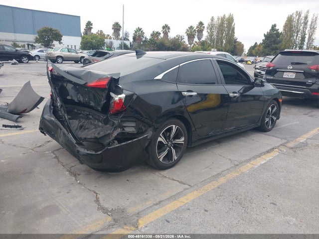46161330 :رقم المزاد ، 19XFC1F93HE202492 vin ، 2017 Honda Civic Touring مزاد بيع