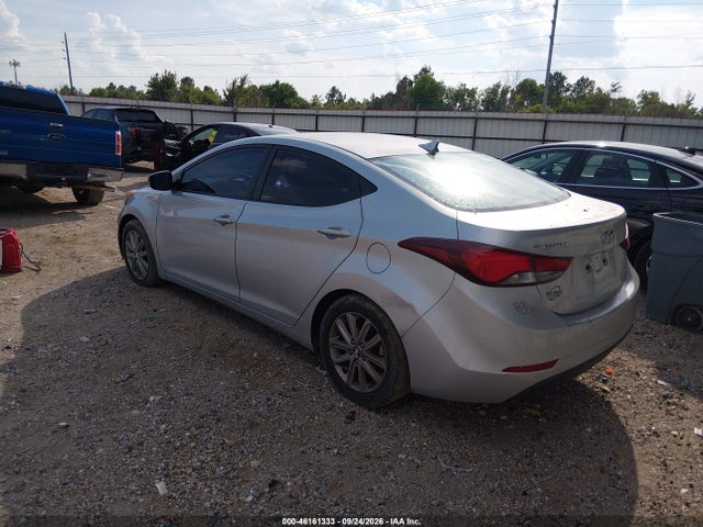 2014 Hyundai Elantra Se მანქანა იყიდება აუქციონზე, vin: 5NPDH4AE6EH494404, აუქციონის ნომერი: 46161333