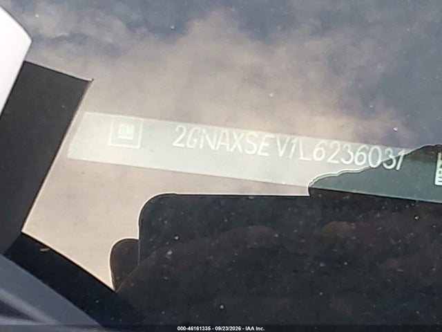 46161335 :رقم المزاد ، 2GNAXSEV1L6236031 vin ، 2020 Chevrolet Equinox Awd Ls مزاد بيع