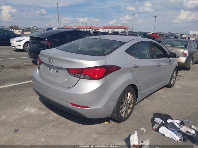 Продаж на аукціоні авто 2015 Hyundai Elantra Se, vin: 5NPDH4AE9FH597205, номер лоту: 46161361