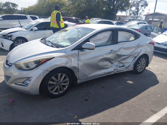 Продаж на аукціоні авто 2015 Hyundai Elantra Se, vin: 5NPDH4AE9FH597205, номер лоту: 46161361