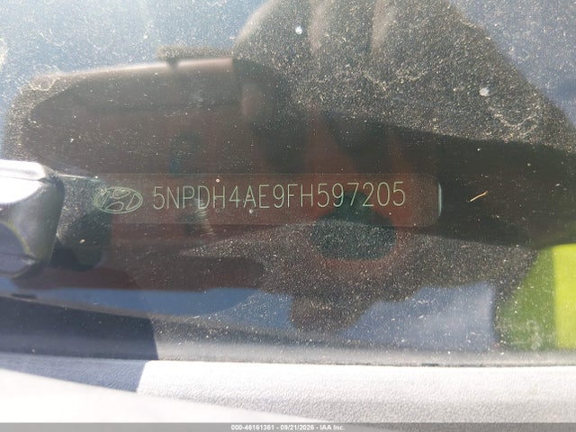 Продаж на аукціоні авто 2015 Hyundai Elantra Se, vin: 5NPDH4AE9FH597205, номер лоту: 46161361