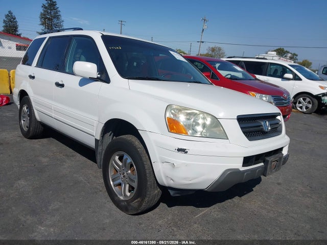 46161390 :رقم المزاد ، 2HKYF18524H579511 vin ، 2004 Honda Pilot Ex-l مزاد بيع