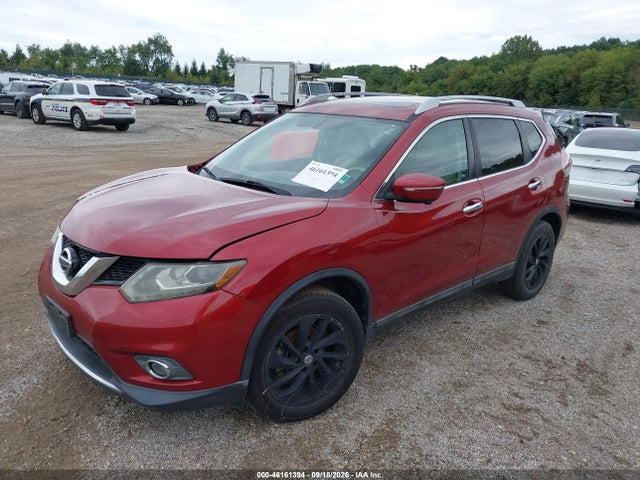 2015 Nissan Rogue Sl მანქანა იყიდება აუქციონზე, vin: 5N1AT2MV2FC779630, აუქციონის ნომერი: 46161394