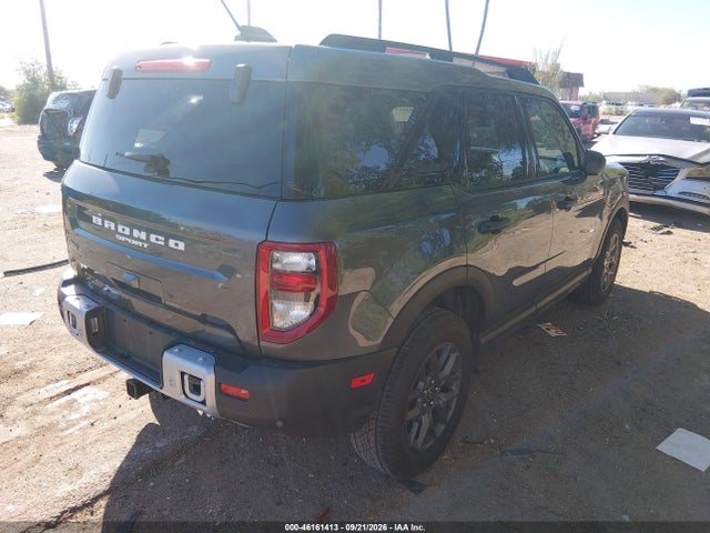 2025 Ford Bronco Sport Big Bend მანქანა იყიდება აუქციონზე, vin: 3FMCR9BN5SRE94628, აუქციონის ნომერი: 46161413