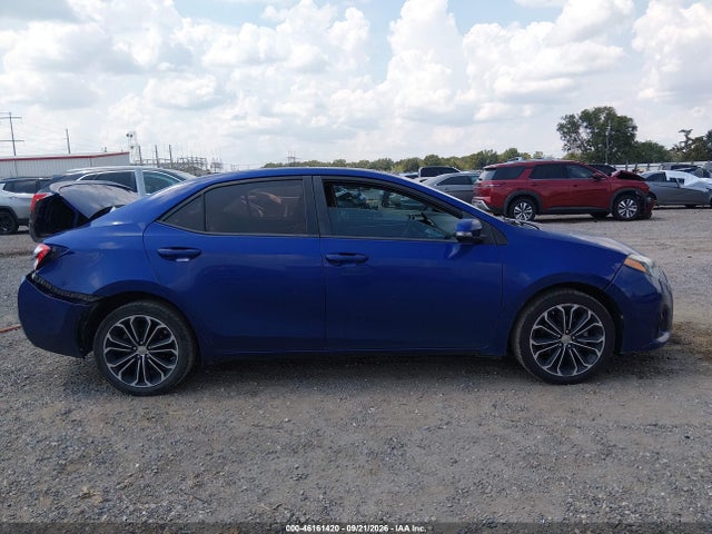 Продажа на аукционе авто 2015 Toyota Corolla S Plus, vin: 5YFBURHE8FP343901, номер лота: 46161420