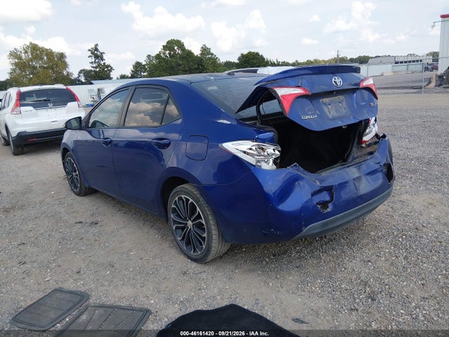 Продажа на аукционе авто 2015 Toyota Corolla S Plus, vin: 5YFBURHE8FP343901, номер лота: 46161420