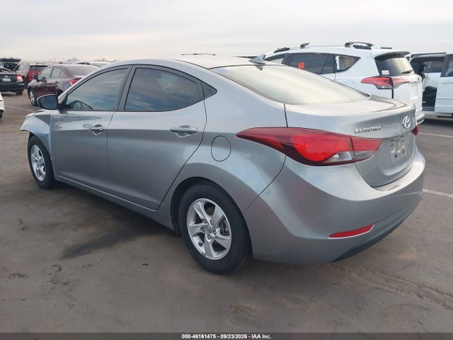 46161475 :رقم المزاد ، 5NPDH4AE1FH585792 vin ، 2015 Hyundai Elantra Se مزاد بيع