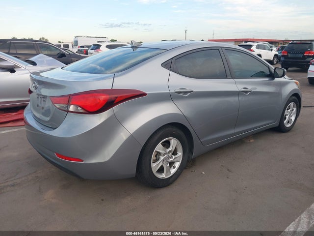 46161475 :رقم المزاد ، 5NPDH4AE1FH585792 vin ، 2015 Hyundai Elantra Se مزاد بيع