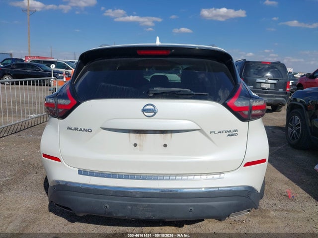 Aukcja sprzedaży 2021 Nissan Murano Platinum Intelligent Awd, vin: 5N1AZ2DS1MC143640, numer aukcji: 46161491