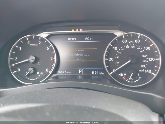 46161497 :رقم المزاد ، 1N4BL4DW4SN389744 vin ، 2025 Nissan Altima Sv Awd مزاد بيع