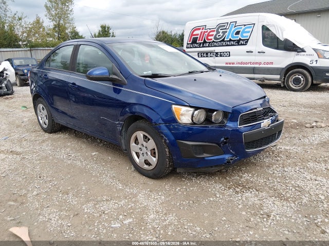 Auction sale of the 2013 Chevrolet Sonic Ls Auto, vin: 1G1JA5SH0D4109857, lot number: 46161500