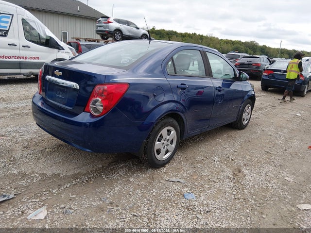 Aukcja sprzedaży 2013 Chevrolet Sonic Ls Auto, vin: 1G1JA5SH0D4109857, numer aukcji: 46161500