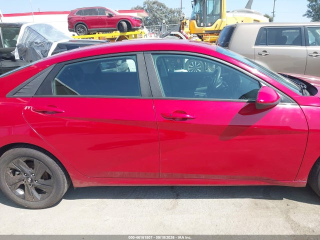 KMHLM4AJ9PU044903 Hyundai Elantra Hybrid Blue