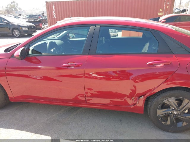 KMHLM4AJ9PU044903 Hyundai Elantra Hybrid Blue