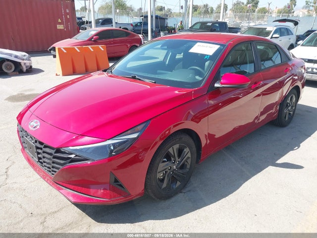 KMHLM4AJ9PU044903 Hyundai Elantra Hybrid Blue
