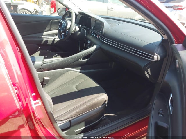 KMHLM4AJ9PU044903 Hyundai Elantra Hybrid Blue