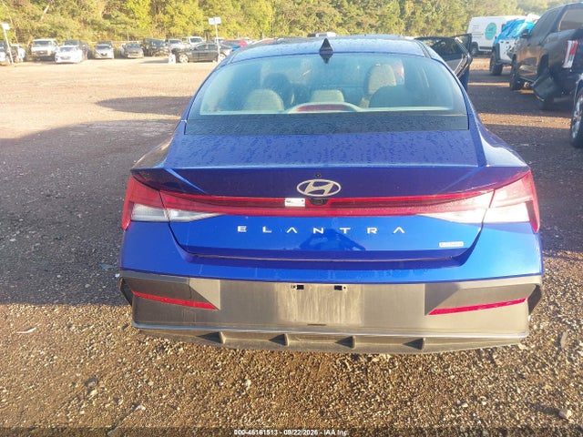 46161513 :رقم المزاد ، KMHLM4DJ8SU178287 vin ، 2025 Hyundai Elantra Hybrid Blue مزاد بيع