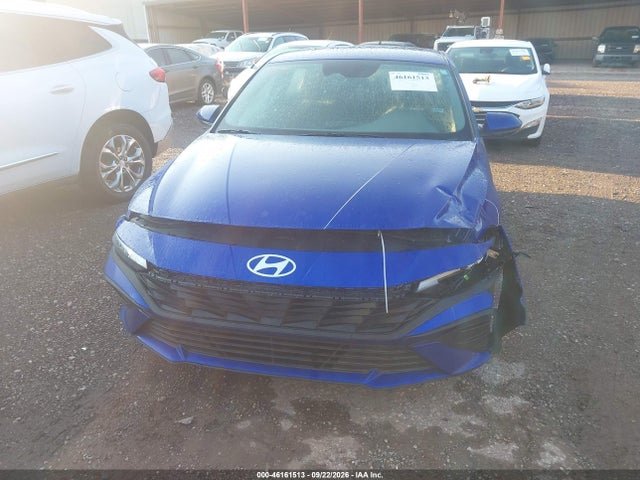 46161513 :رقم المزاد ، KMHLM4DJ8SU178287 vin ، 2025 Hyundai Elantra Hybrid Blue مزاد بيع