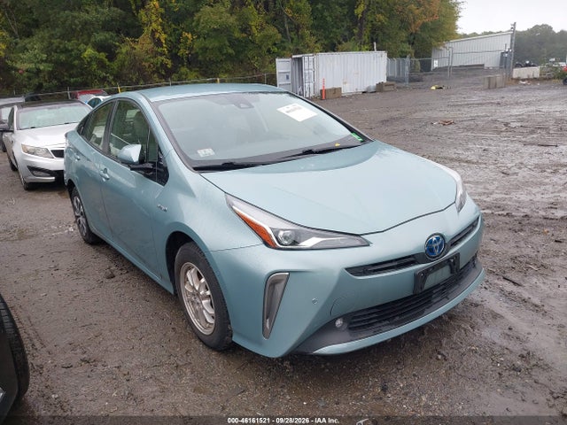 46161521 :رقم المزاد ، JTDL9RFU7K3000497 vin ، 2019 Toyota Prius Le مزاد بيع