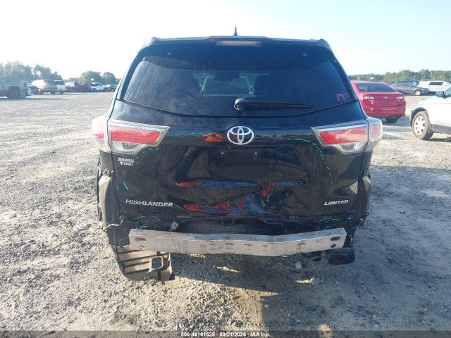 Aukcja sprzedaży 2014 Toyota Highlander Limited V6, vin: 5TDYKRFH8ES009600, numer aukcji: 46161535