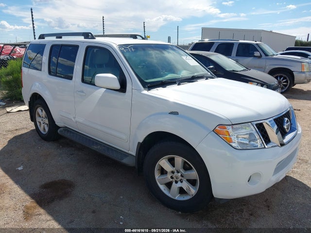 2012 Nissan Pathfinder Sv მანქანა იყიდება აუქციონზე, vin: 5N1AR1NNXCC604836, აუქციონის ნომერი: 46161610