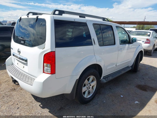 2012 Nissan Pathfinder Sv მანქანა იყიდება აუქციონზე, vin: 5N1AR1NNXCC604836, აუქციონის ნომერი: 46161610
