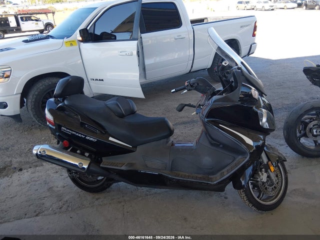 46161648 :رقم المزاد ، JS1CP51BX82100235 vin ، 2008 Suzuki An650 A مزاد بيع