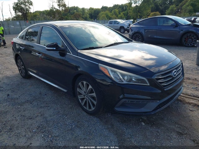 46161690 :رقم المزاد ، 5NPE34AF9FH230459 vin ، 2015 Hyundai Sonata Sport مزاد بيع