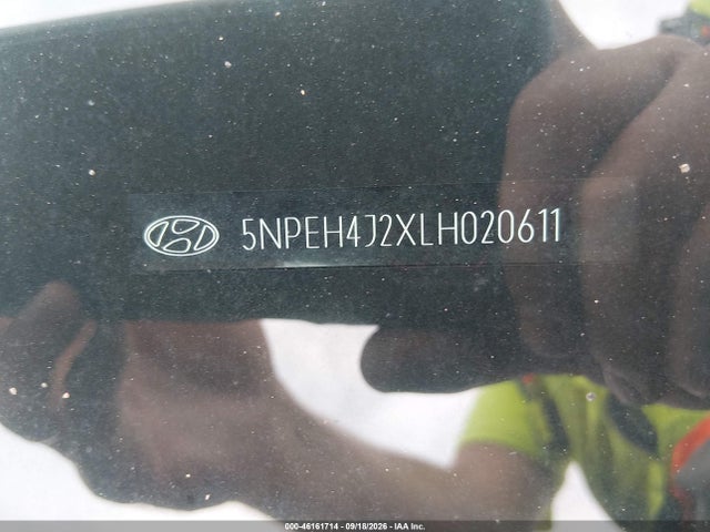 Продаж на аукціоні авто 2020 Hyundai Sonata Limited, vin: 5NPEH4J2XLH020611, номер лоту: 46161714