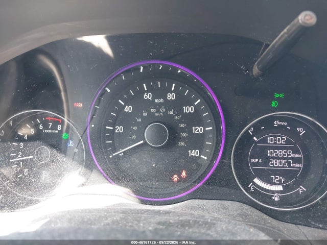 2016 Honda Hr-v Ex მანქანა იყიდება აუქციონზე, vin: 3CZRU5H51GM725701, აუქციონის ნომერი: 46161726