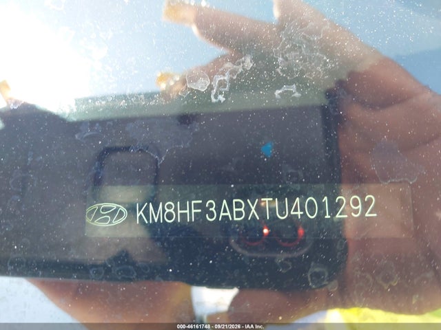 46161748 :رقم المزاد ، KM8HF3ABXTU401292 vin ، 2026 Hyundai Kona Sel Sport مزاد بيع