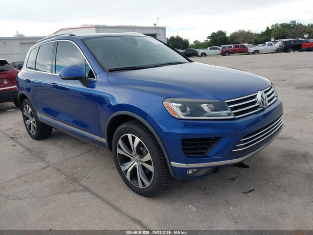 46161820 :رقم المزاد ، WVGRF7BP2HD004639 vin ، 2017 Volkswagen Touareg V6 Wolfsburg Edition مزاد بيع
