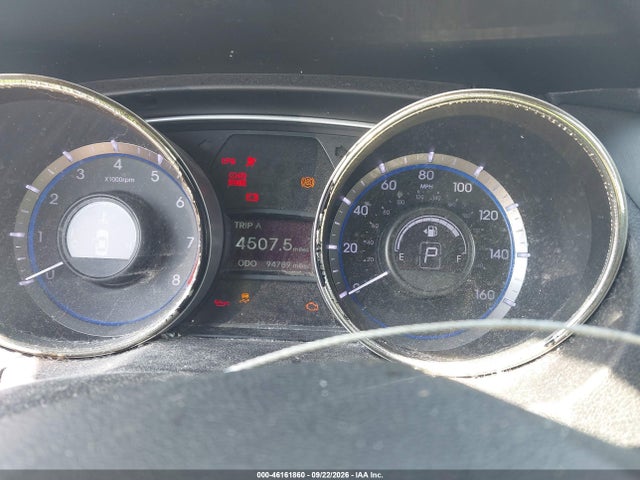 2013 Hyundai Sonata Gls მანქანა იყიდება აუქციონზე, vin: 5NPEB4AC3DH554447, აუქციონის ნომერი: 46161860