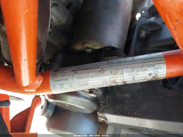 KTM 390 Duke 2017 MD2JYJ408HC270790 Image 10